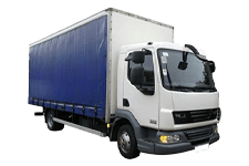 Car Hire Portishead - 7.5 Tonne Curtain Side Truck - Truck hire Portishead