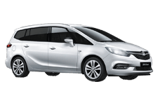 Car Hire Portishead - Vauxhall Zafira 7-Seater - Minibus hire Portishead